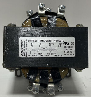 ACT-FROST - FT2830 - 200VA 600V/480V/240V/208V-120V Control Transformer Product Image